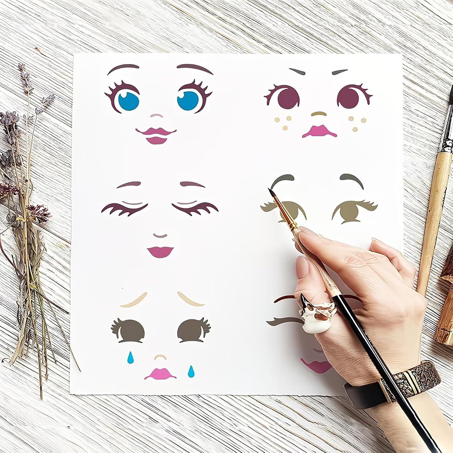 reusable pet stencil for art and craft