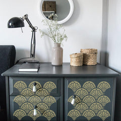 floor painting stencil design