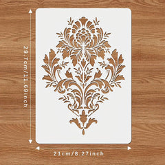 a4 size stencil for artists and students
