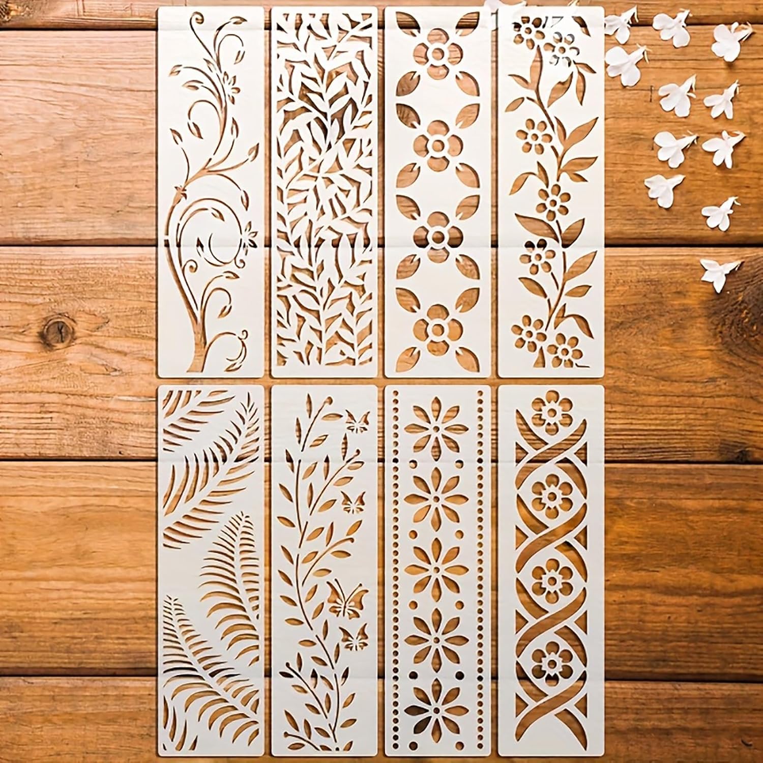 rectangle stencil for painting borders
