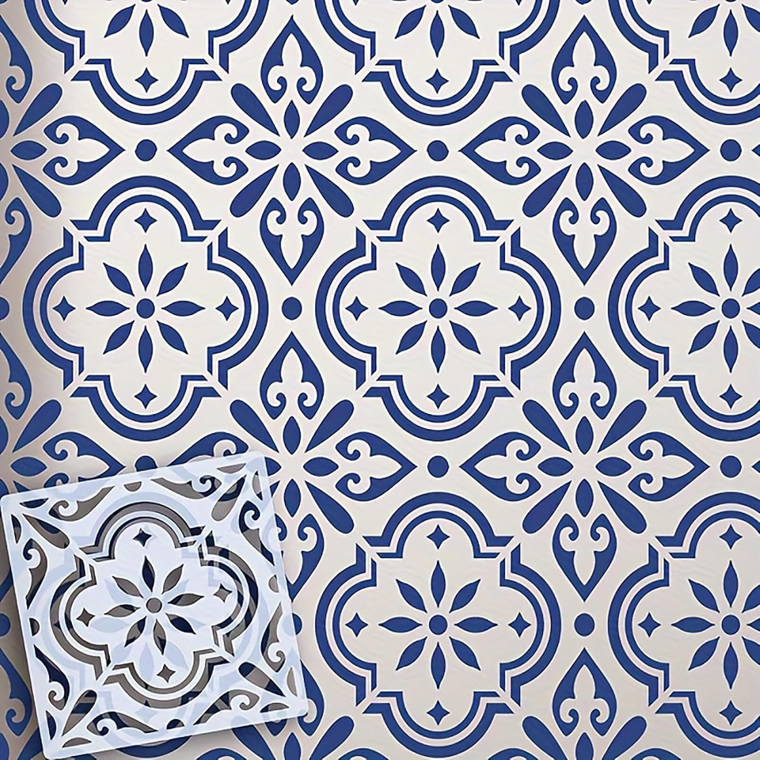 tile pattern stencil for craft projects india
