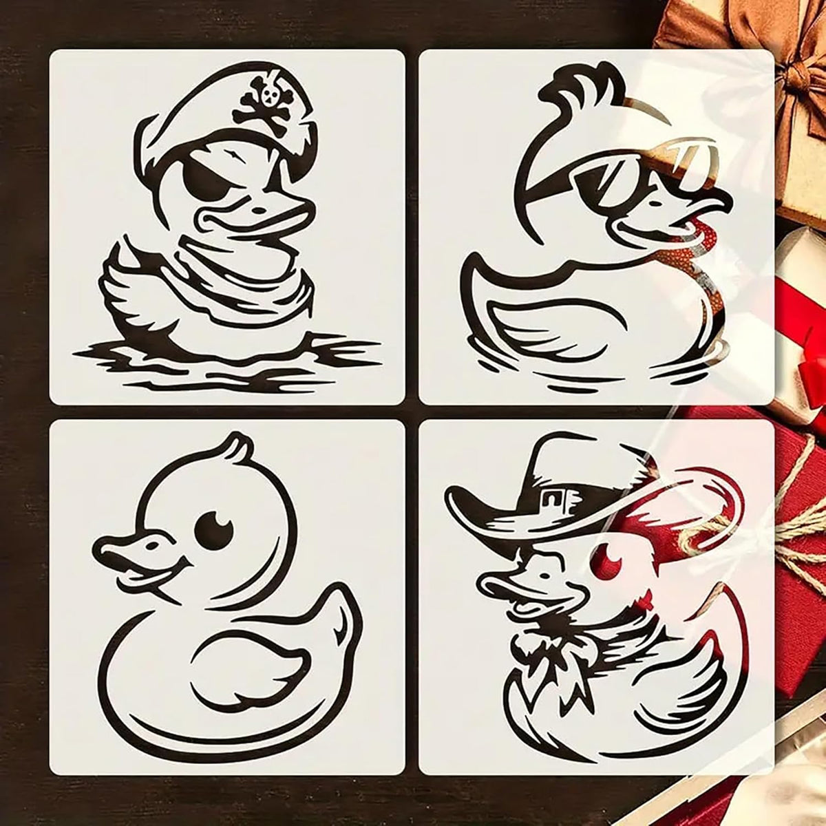 duck stencils for painting
