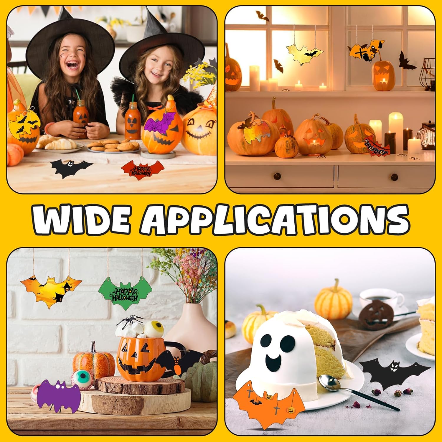 paintable blank bat cutouts