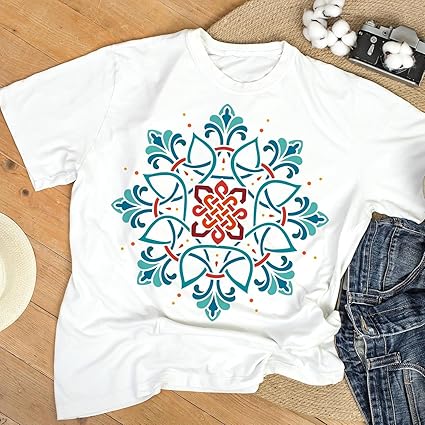 This  reusable stencil for painting lets you design stunning patterns