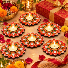 decorative tealight holder for Diwali home decor