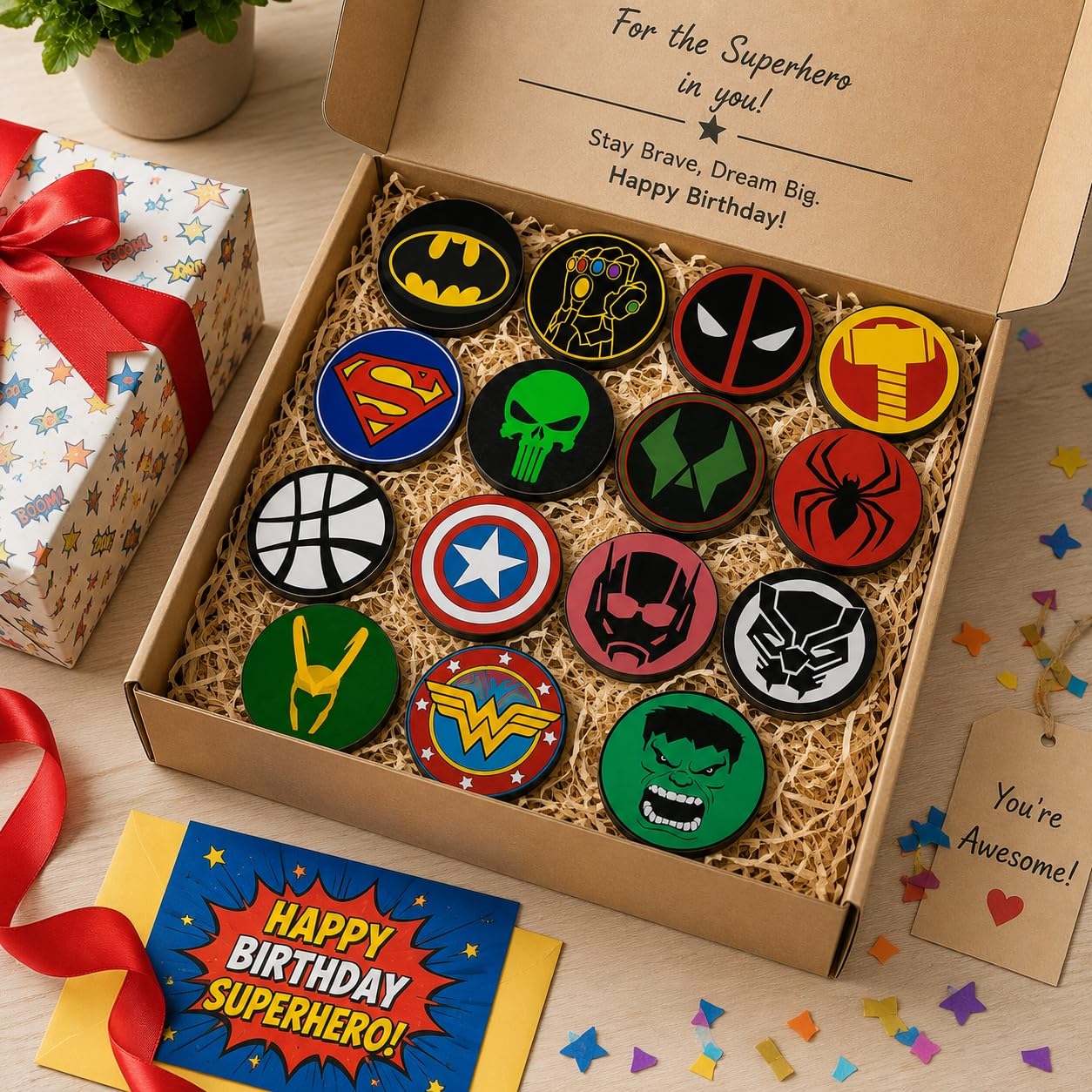 kids superhero bedroom decoration