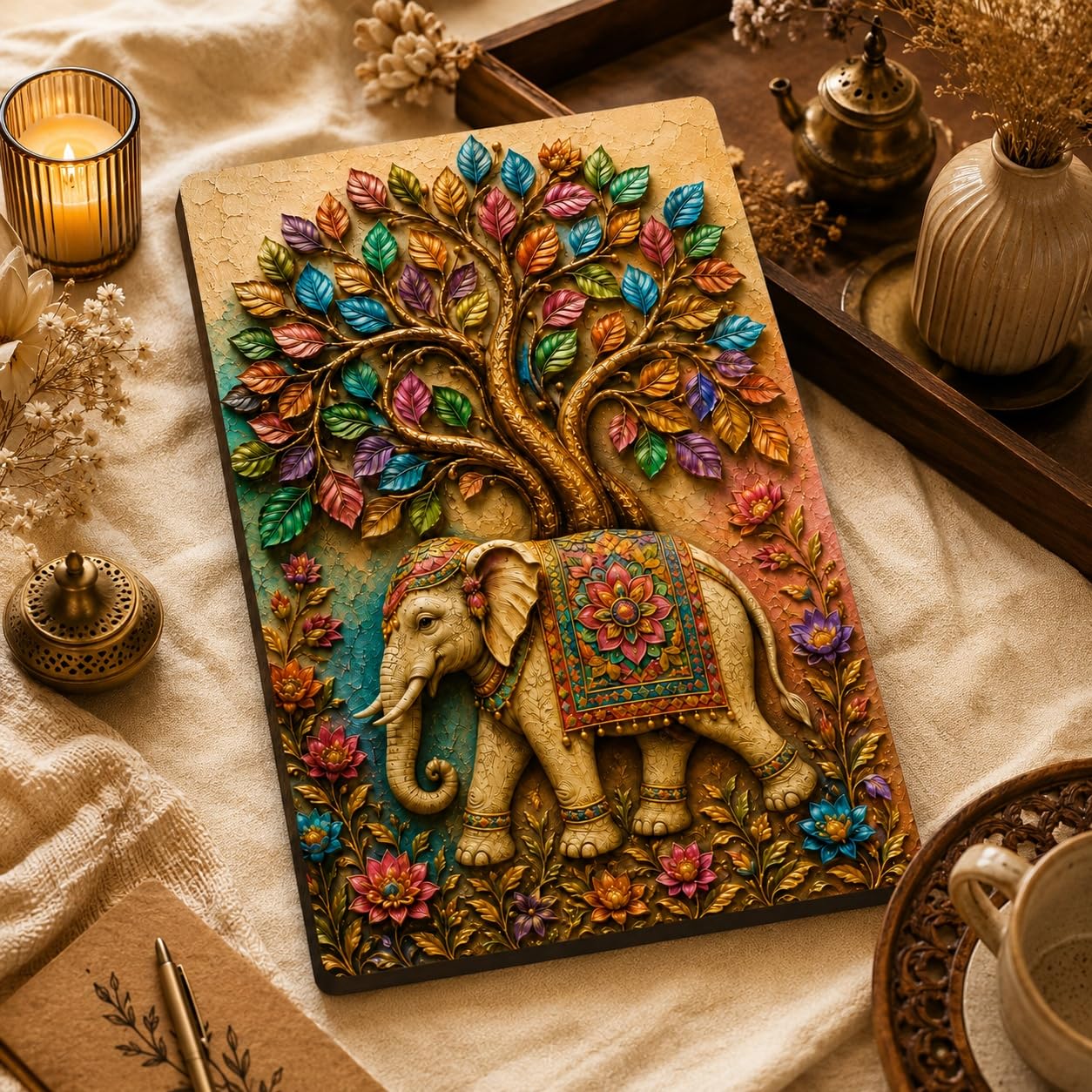 elephant wall decor for office