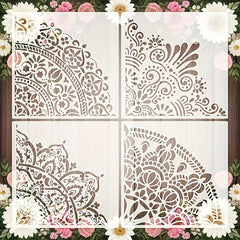 Cliths mandala wall stencil for painting crafts