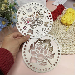 crochet hooks with basket kit