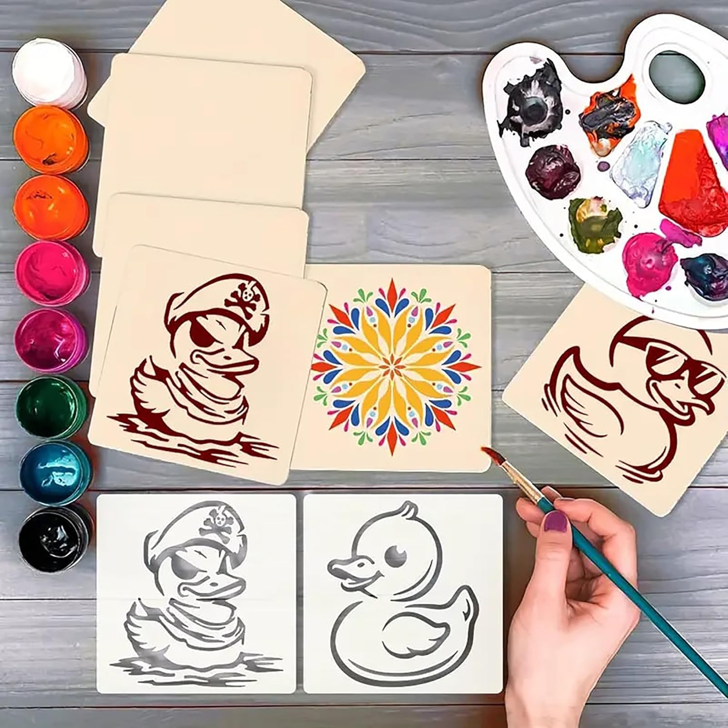 duck stencils for wood signs