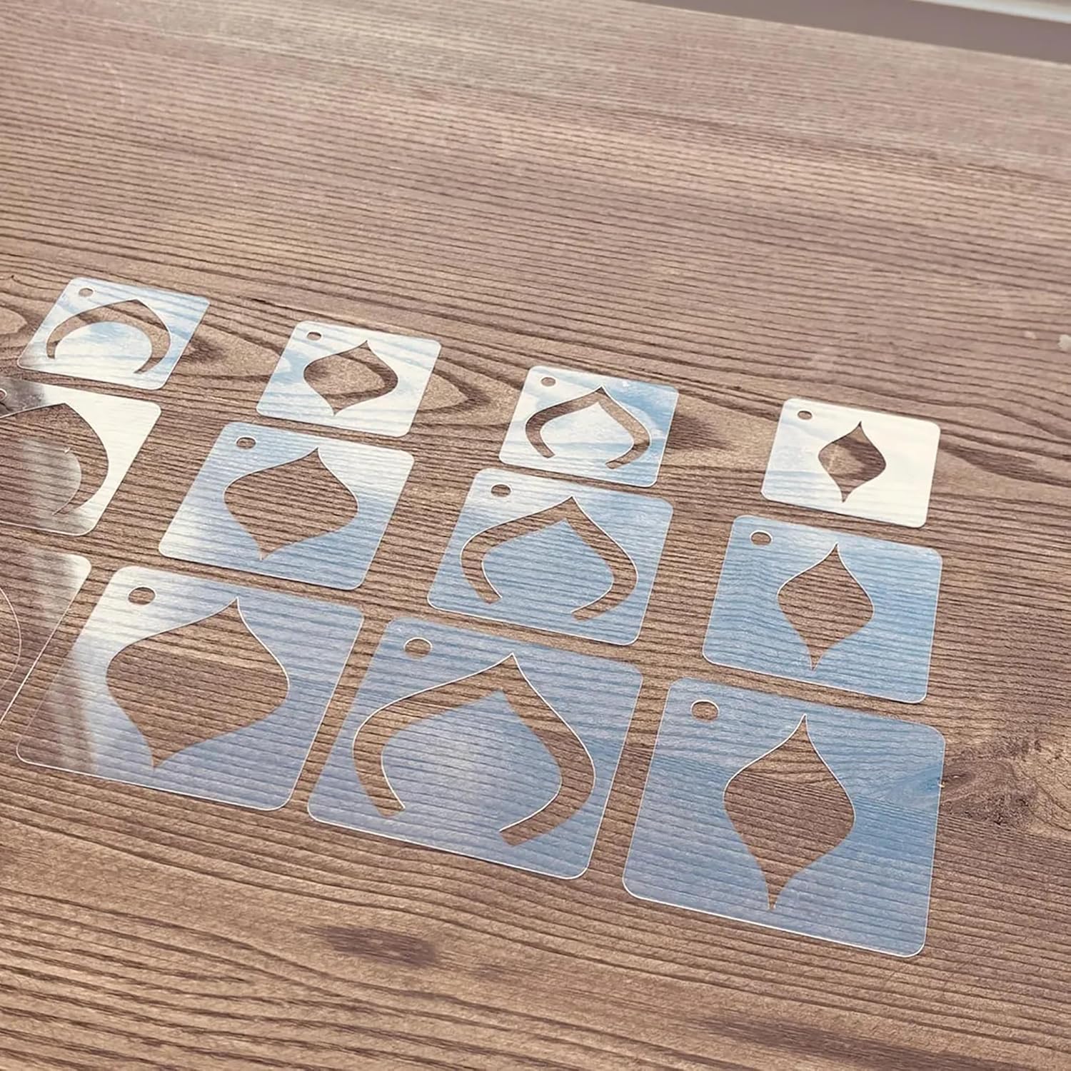 mandala wall art stencil set