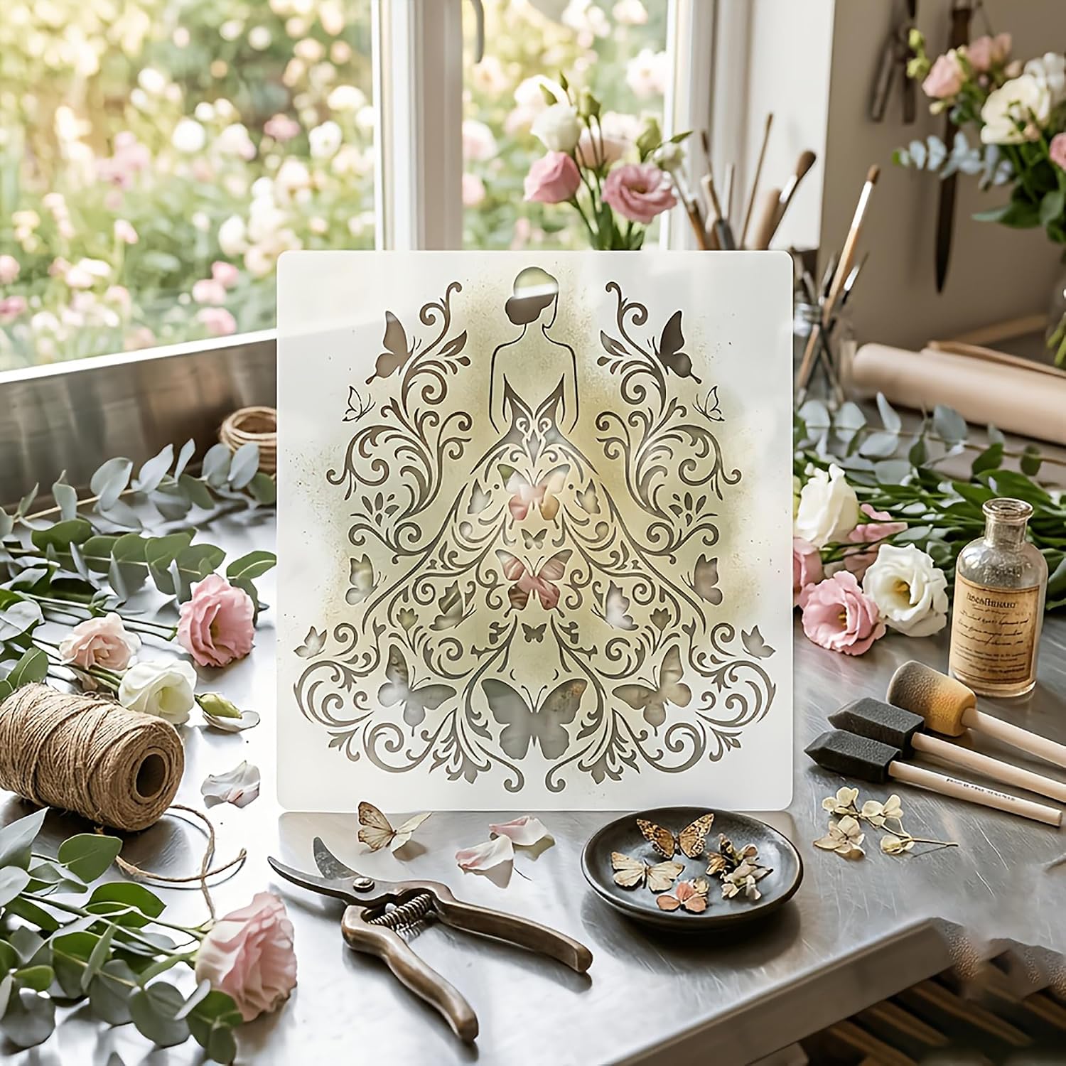 pet plastic fashion stencil for crafts