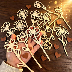 floral mdf shapes