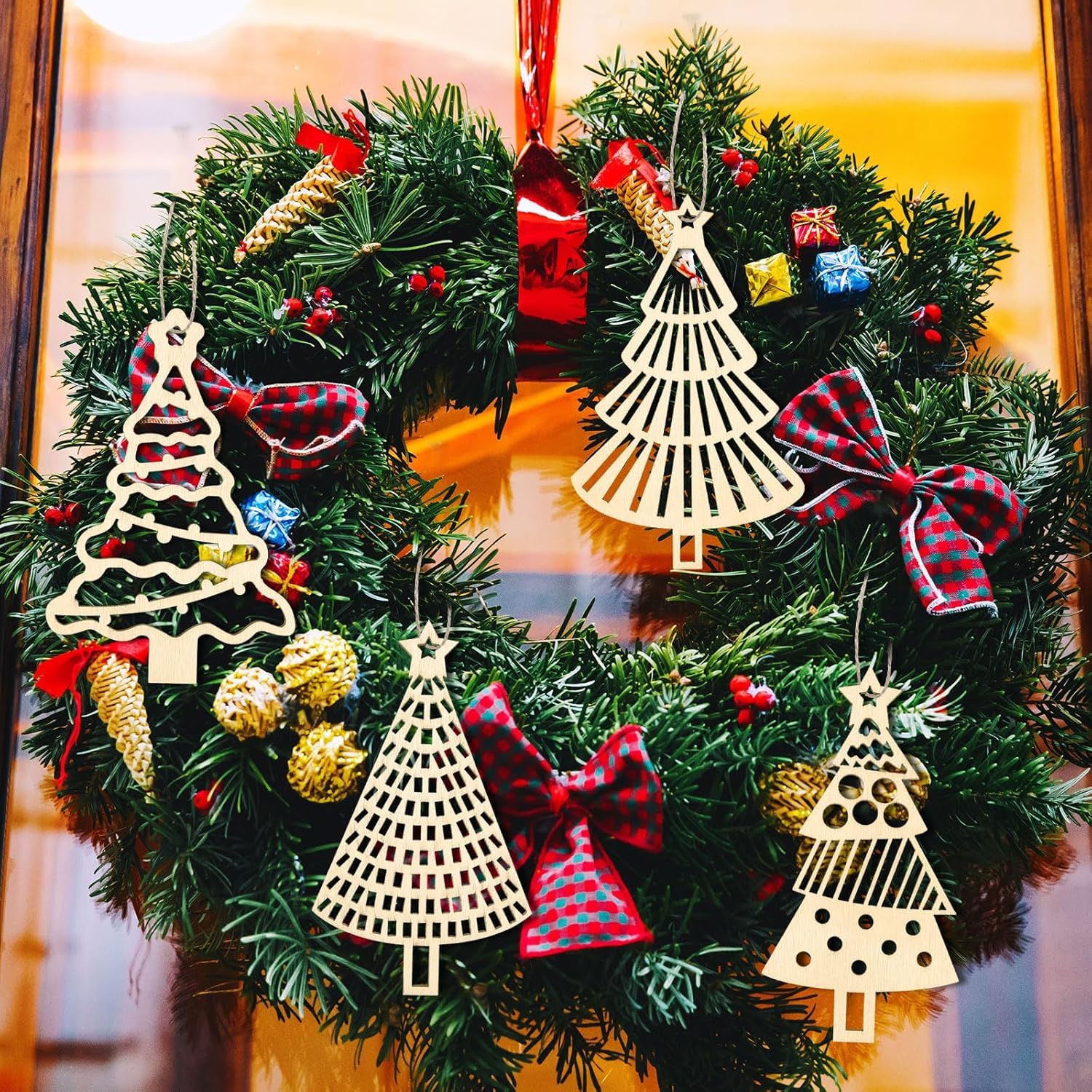 wood christmas tree crafts diy