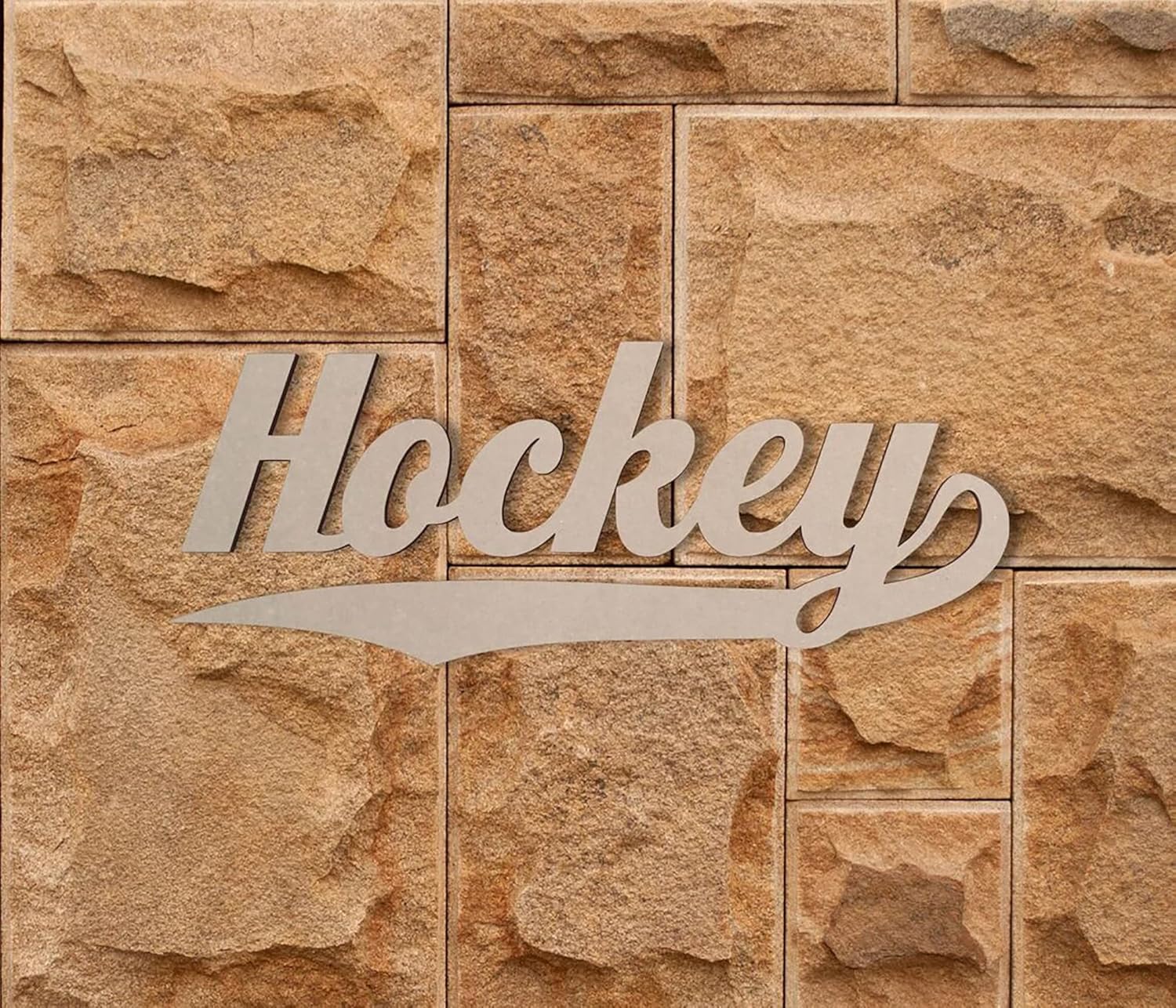 hockey sign mdf