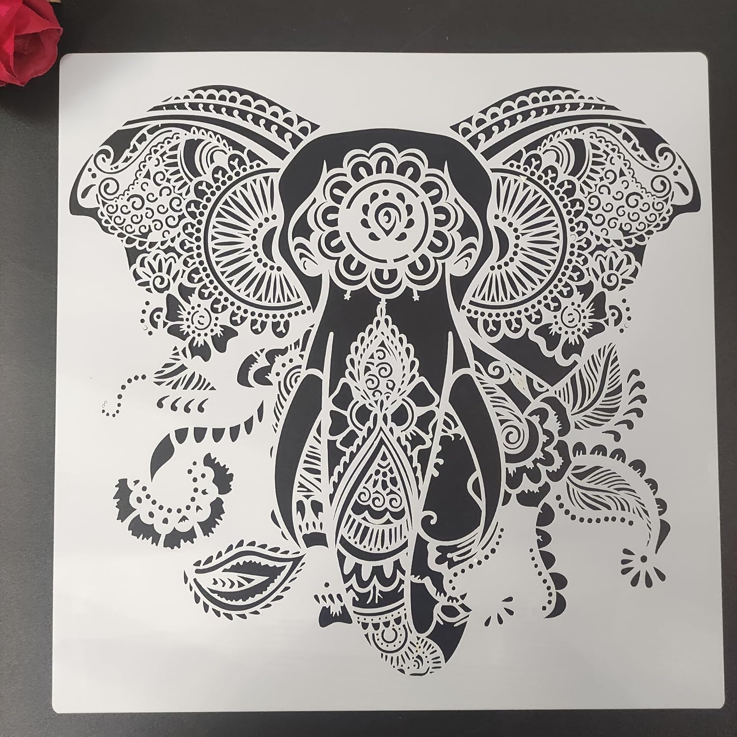 pet stencil for wall and floor painting

