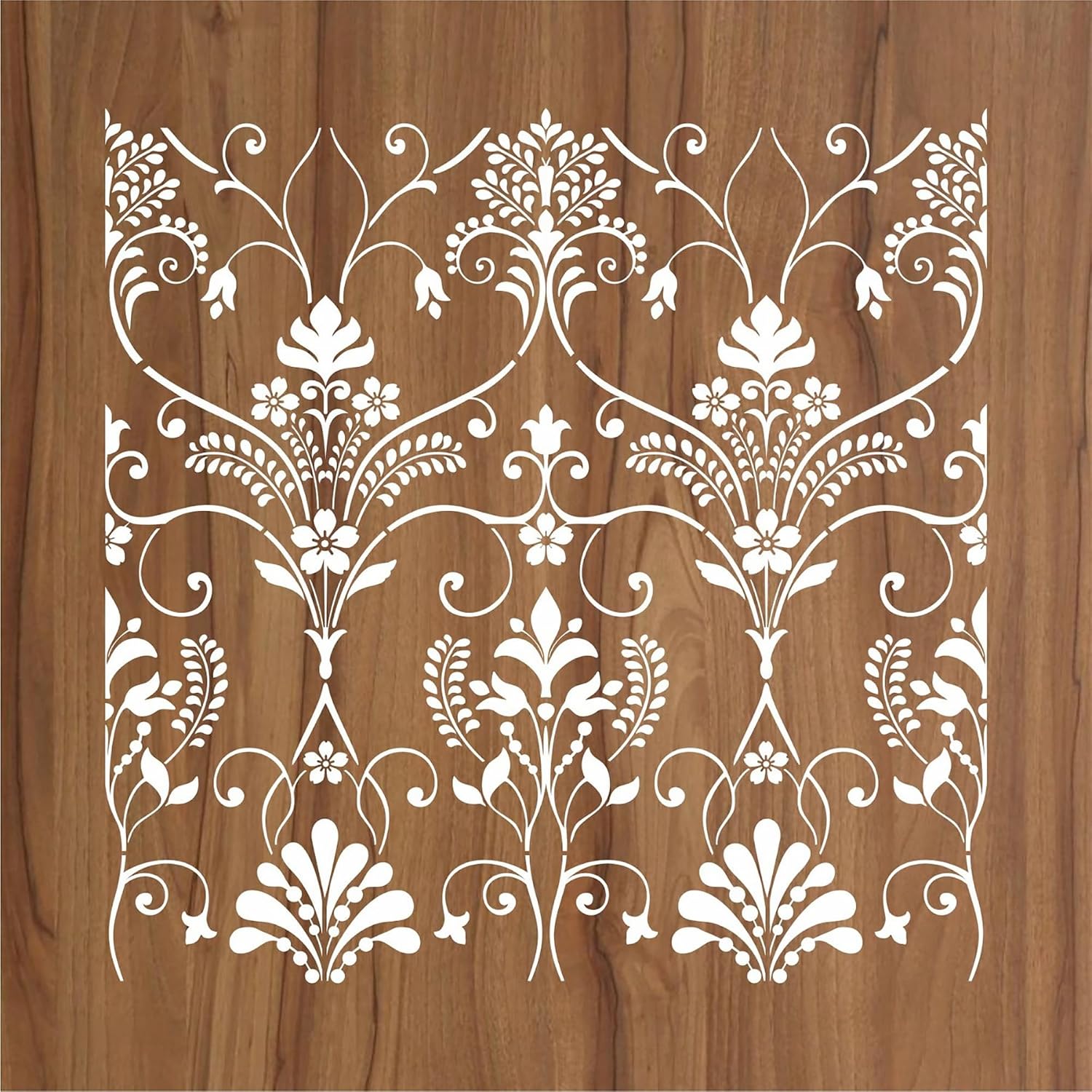 flower painting stencil for wood and furniture