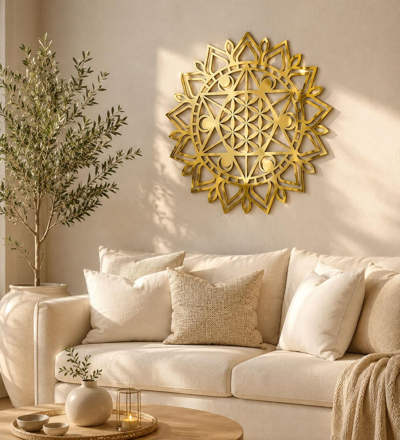 wall hanging, spiritual home decoration, zen room wall art, chakra