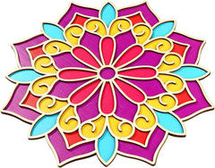 Cliths Wooden Rangoli Cutout Mandala Design DIY Diwali Decoration MDF Craft Base for Painting Indian Wall Art