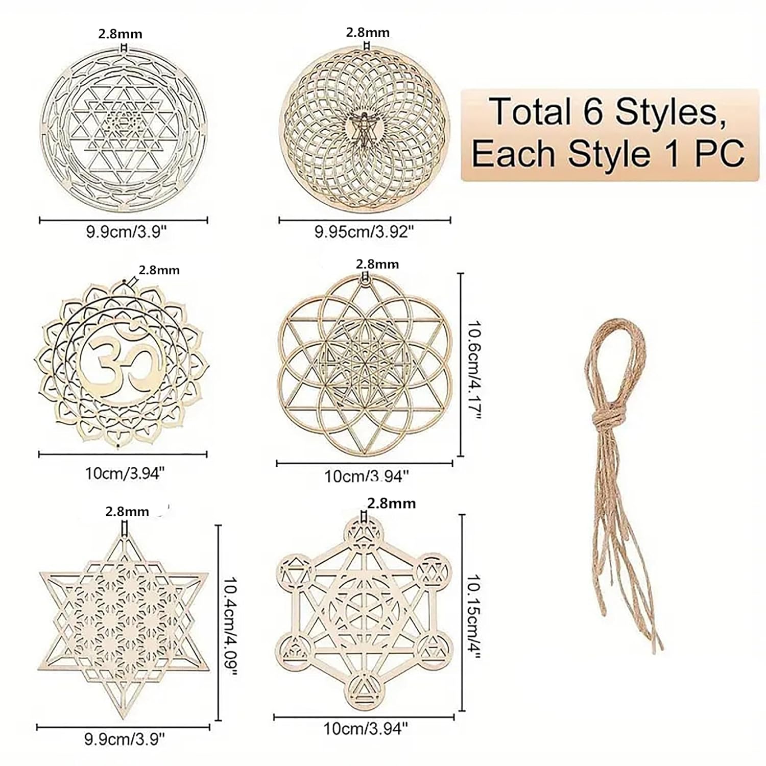 diy mandala home decor set