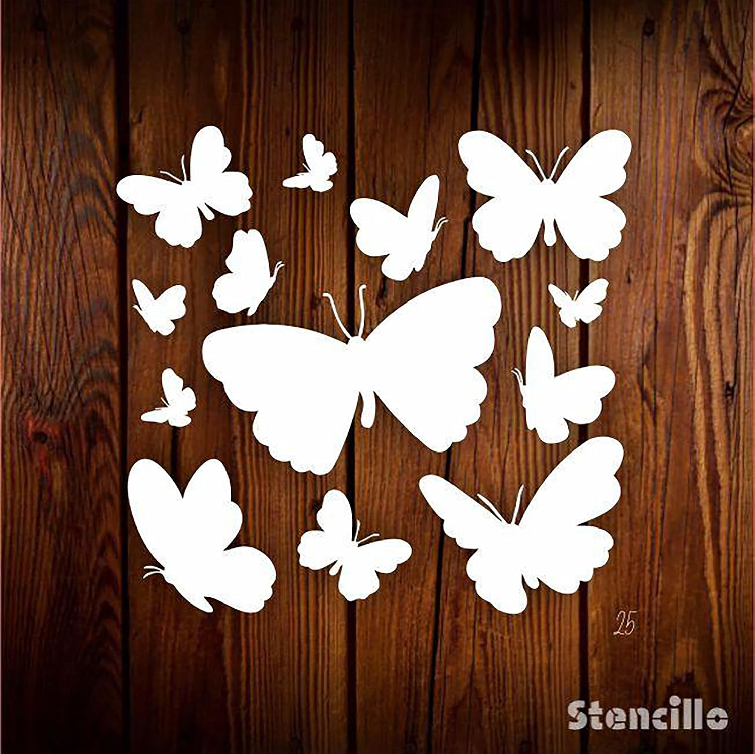 butterfly stencil reusable