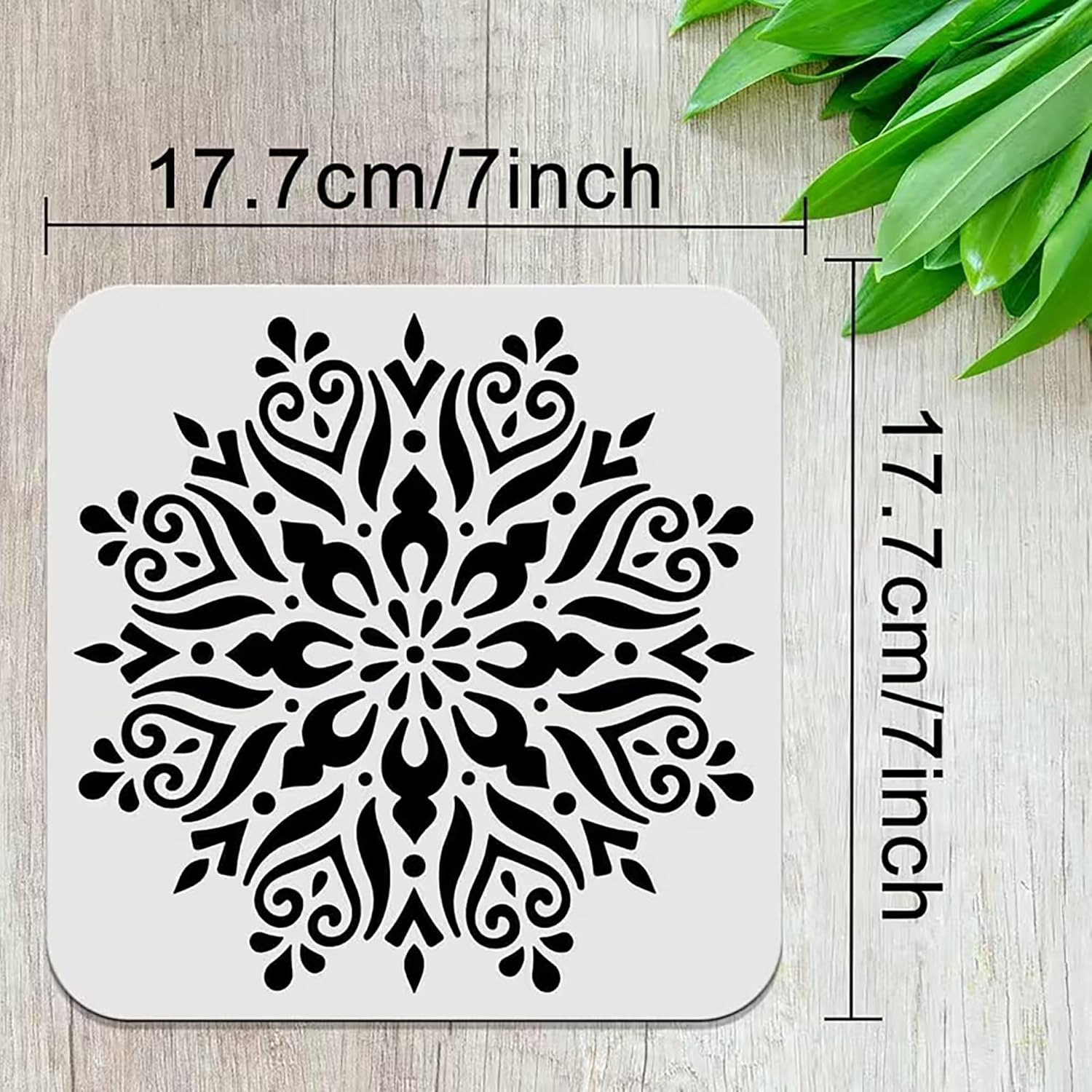 fabric painting reusable stencil pattern