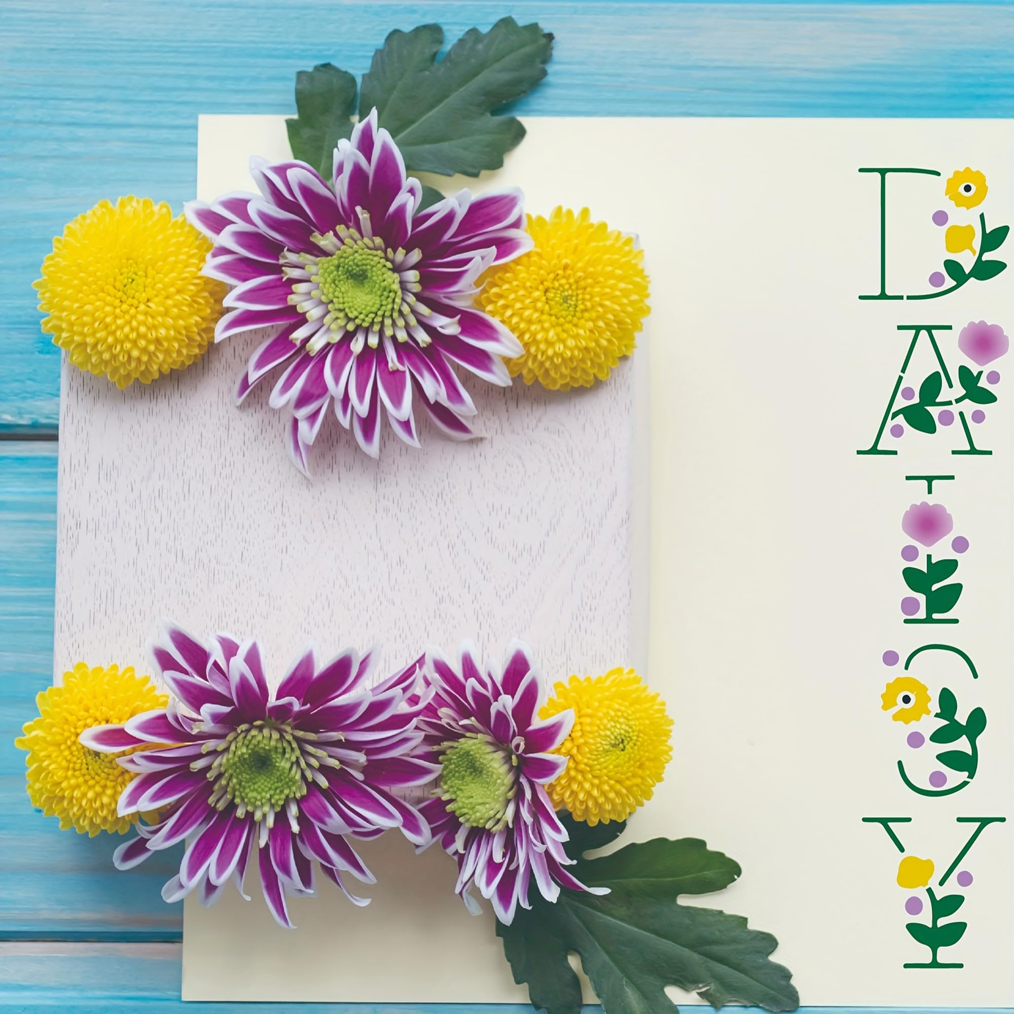 26 piece letter stencils for crafts