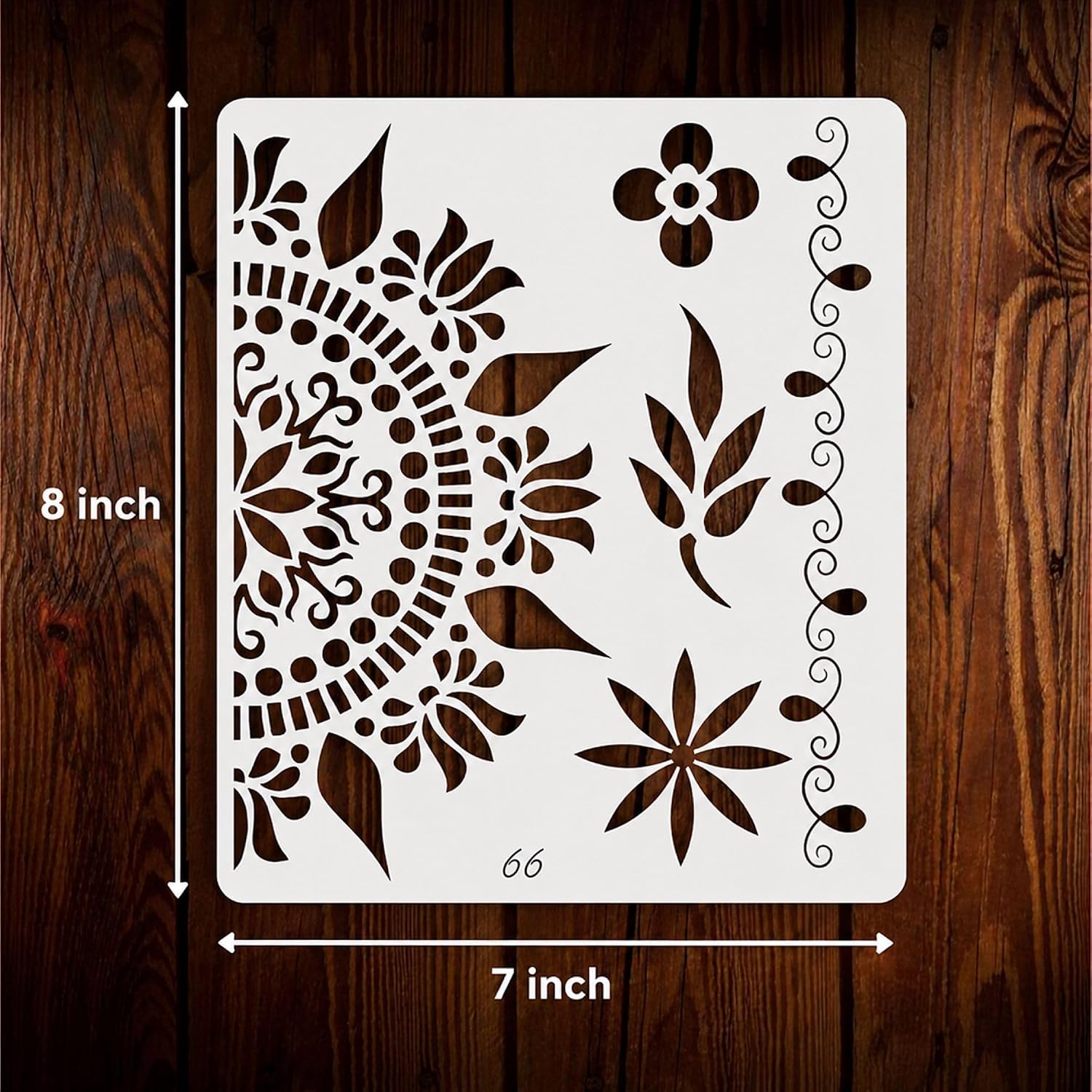 corner border stencil