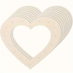 wooden heart ornament