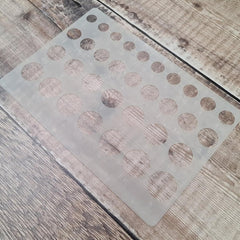 Cliths Geometric Stencil Set Plastic Templates for Jewelry Making Drawing DIY Crafts & School Art