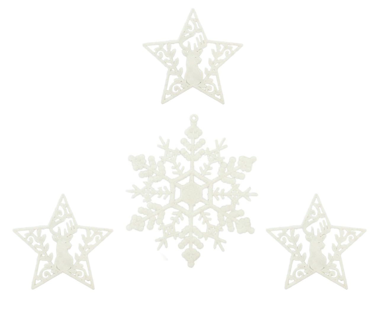 Christmas snowflake decorations for home