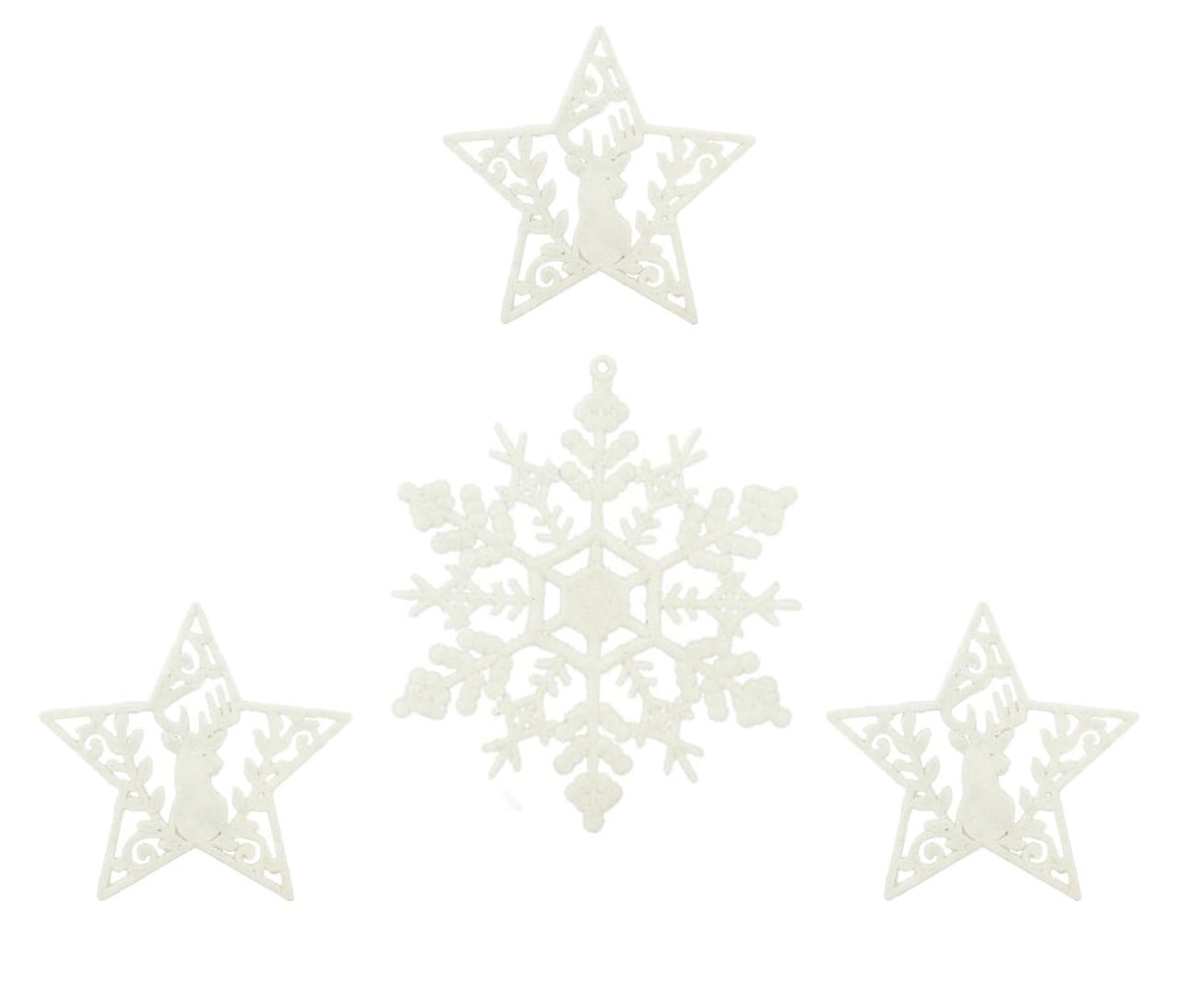 Christmas snowflake decorations for home