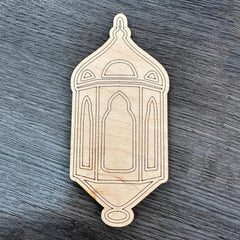 Cliths Set of 4 DIY Wooden Lanterns for Kids Ramadan Activity Painting Kit Eid Mubarak Gifts Islamic Wall Art