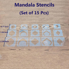 mandala art stencils for crafts