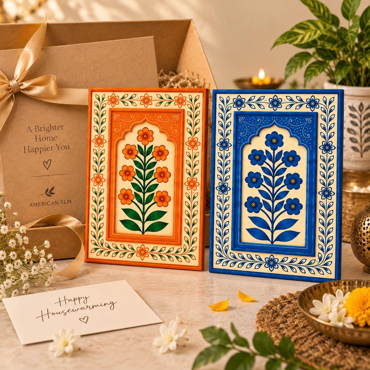 ethnic MDF wall decor panels for home