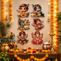 Baby Krishna wall decor for home