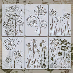 plant stencils for painting