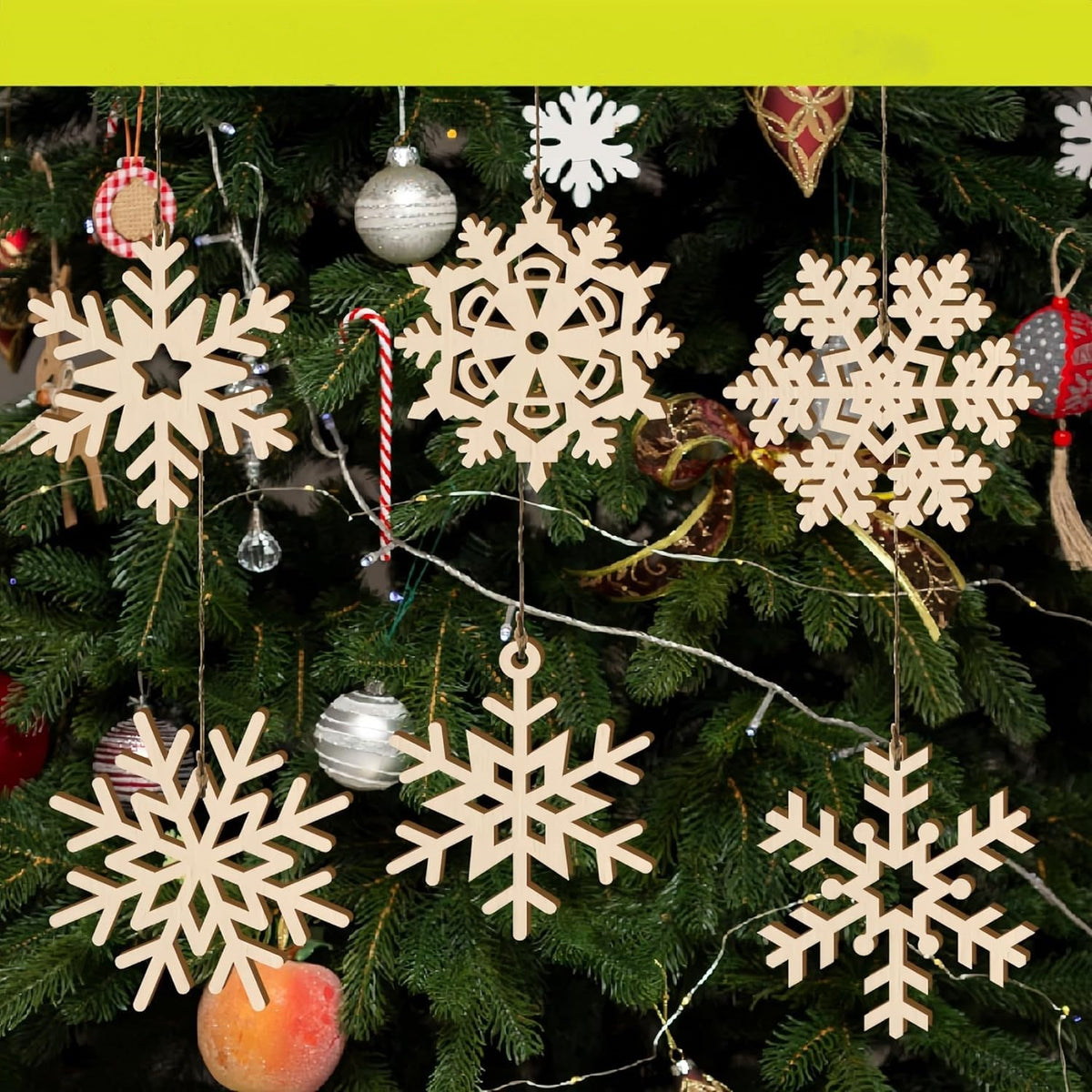 diy wood snowflake
