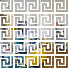 acrylic mirror wall decals for stylish interiors