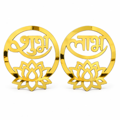 shubh labh golden acrylic