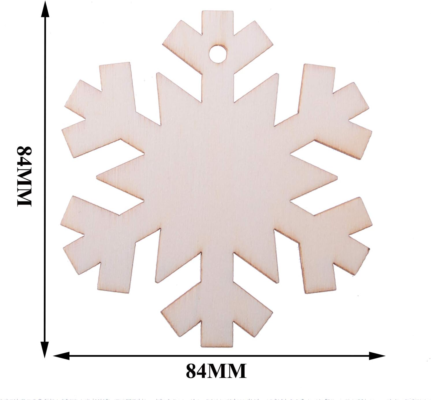 snowflake wood base for mandala art