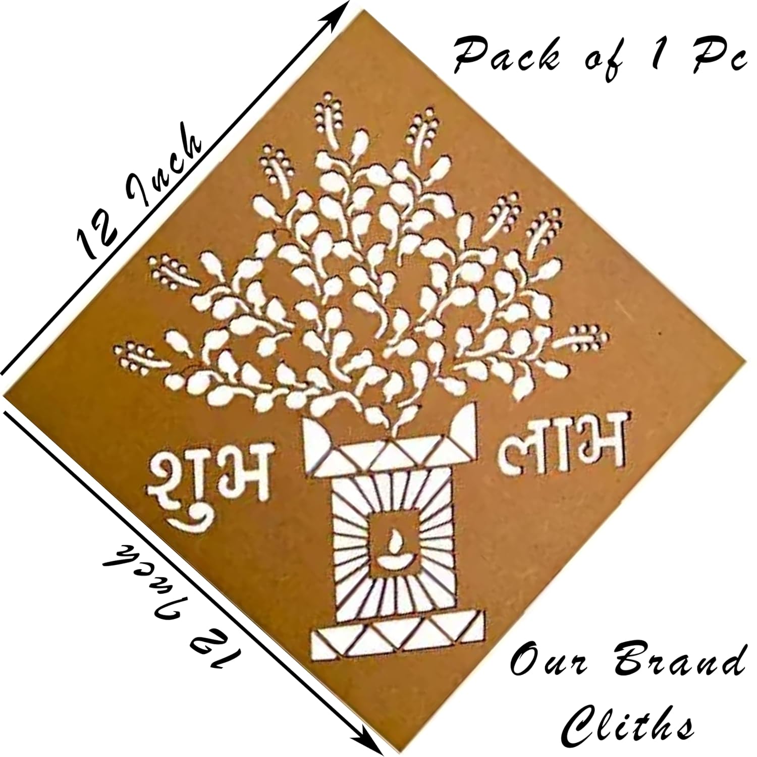 diwali wooden rangoli board