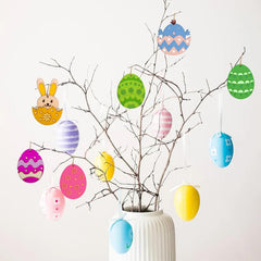 easter craft wood shapes