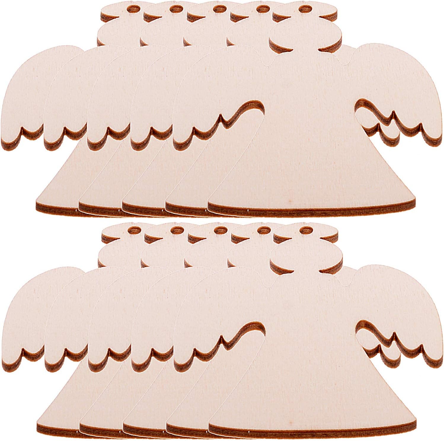 wood angel shapes for resin art