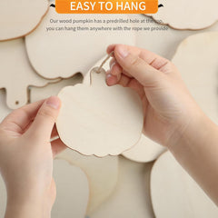 wood pumpkin shapes for resin art