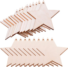 wood star shapes for resin art