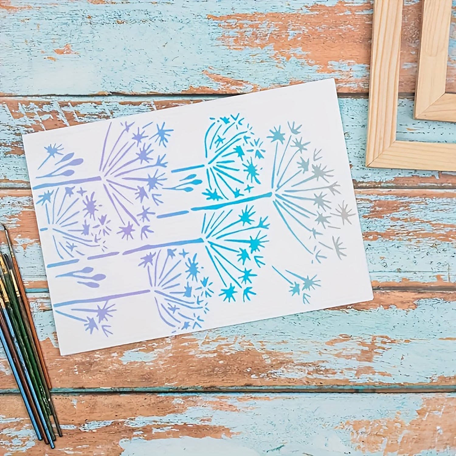 butterfly stencils for wall art