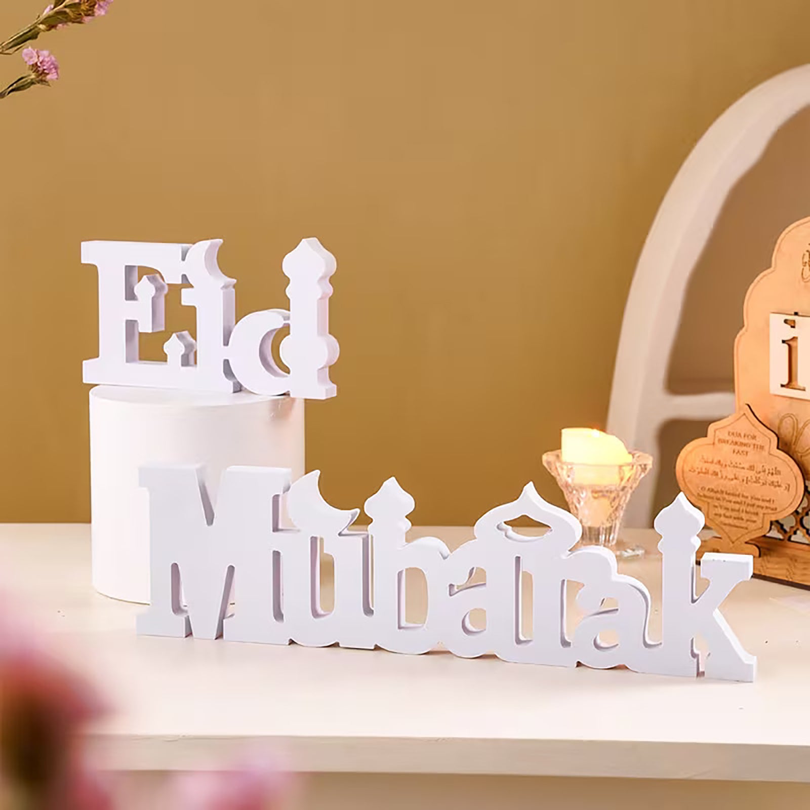 eid mubarak pvc letter decor

