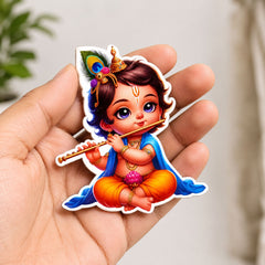 printed krishna mdf cutout for decoration