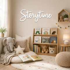 reading nook wall decoration for kids